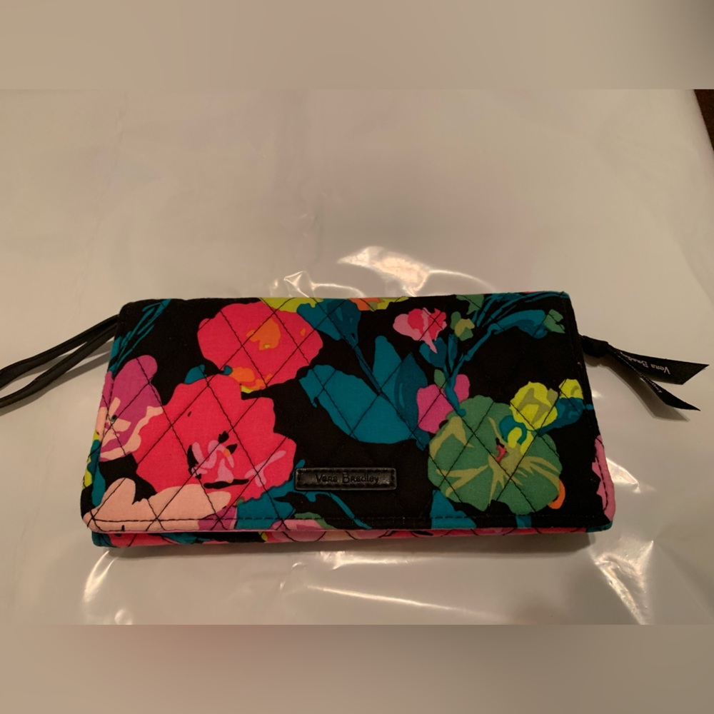 Vera Bradley TFID Wristlet/Crossbody Wallet